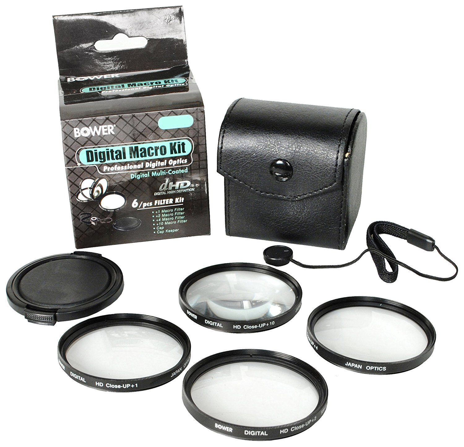 Bower 6 Pc Digital Macro 58mm Filter Kit